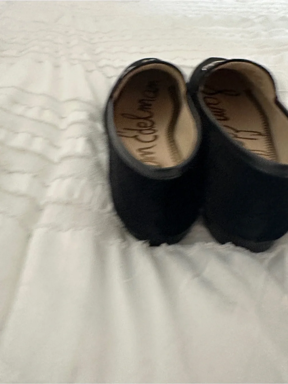 Sam EdelmanWomen’s Black Velvet Bit Loafers